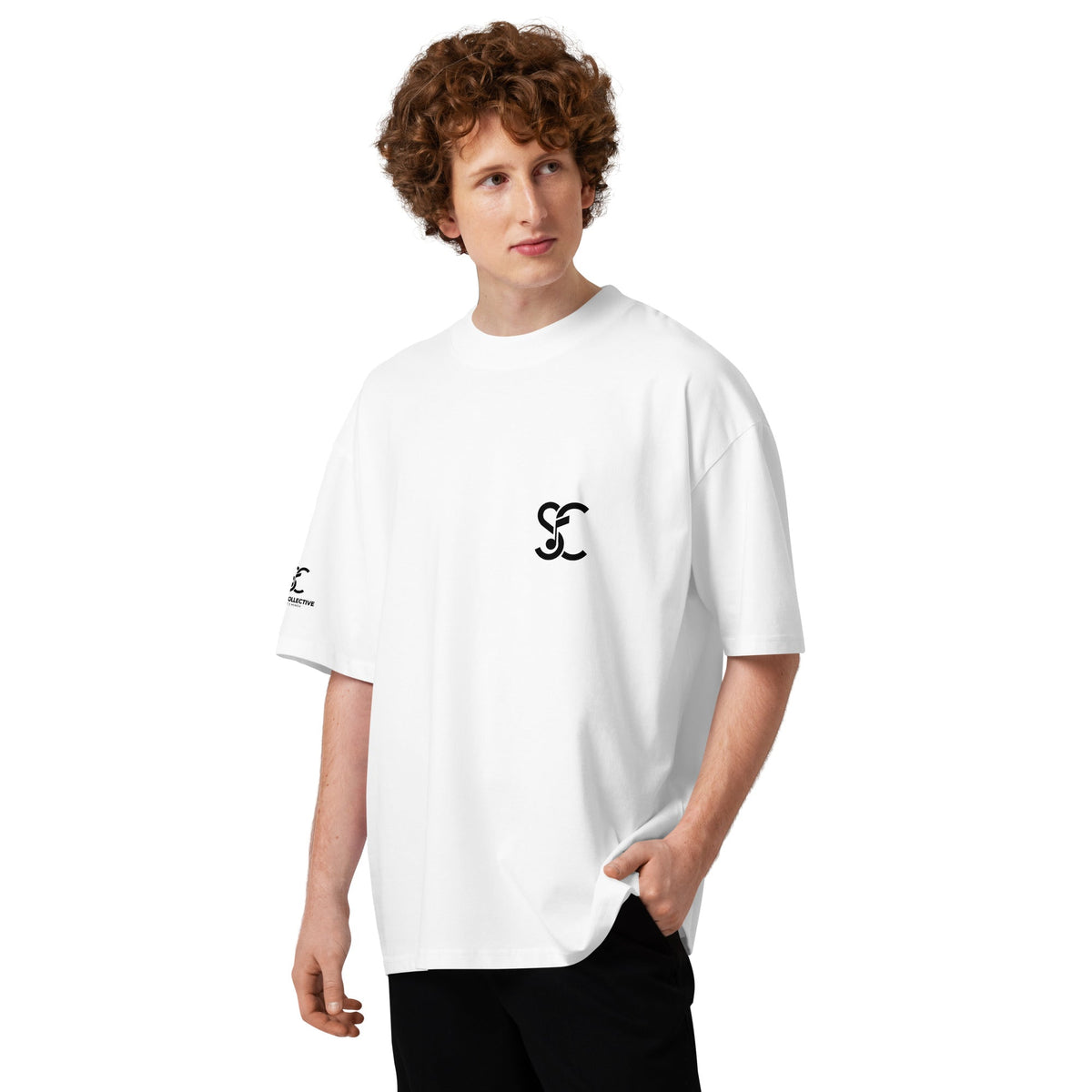 Sleek Collective Unisex Organic High Neck Tee, music-inspired premium apparel